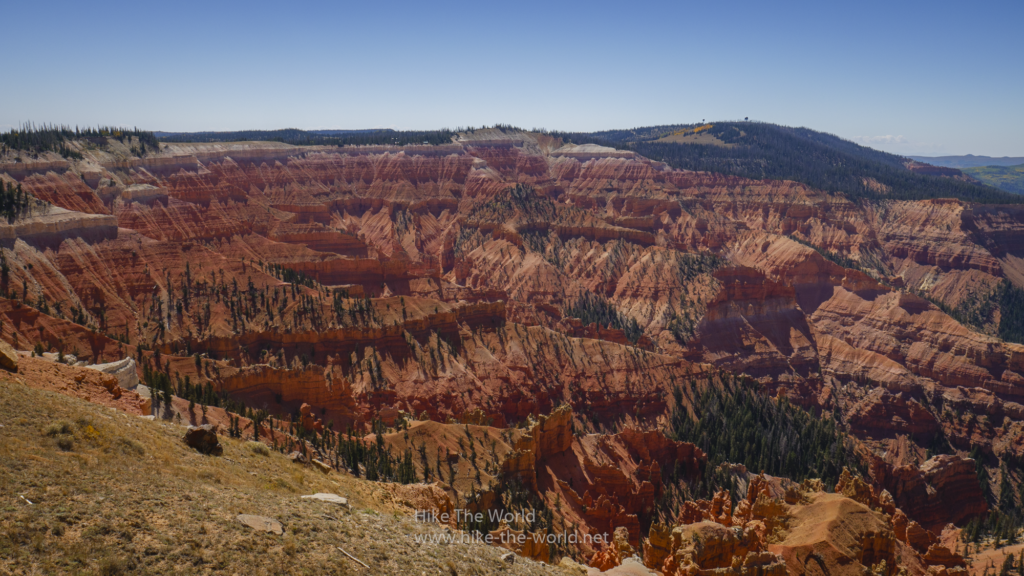 Amphitheater an der Chessman Ridge